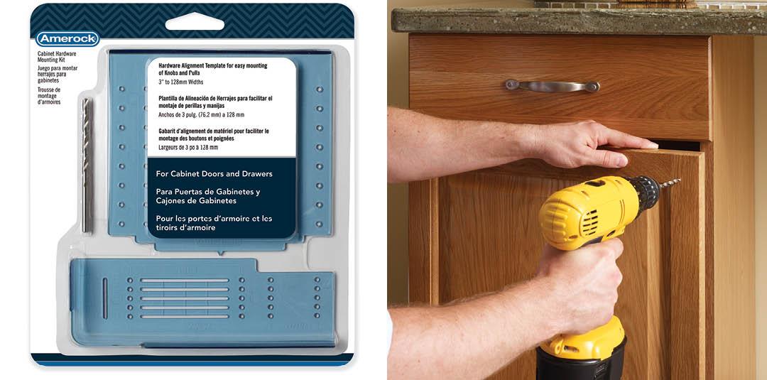 Amerock s Cabinet Hardware Installation Templates Featured in Woodshop News